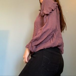 Lush Ruffle Blouse